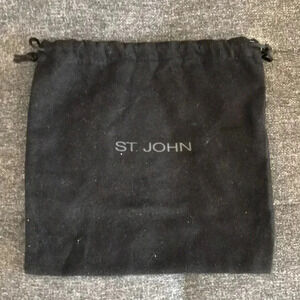 St. John Black Dust Bag